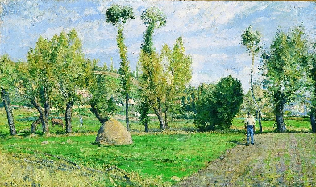 Prati della Valhermeil vicino a Pantoise - Museo Nacional de Bellas Artes